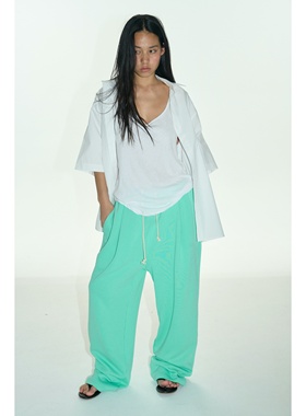 see sea o｜早秋宽松轻薄舒适全棉抽绳敞口卫裤运动裤通勤百搭