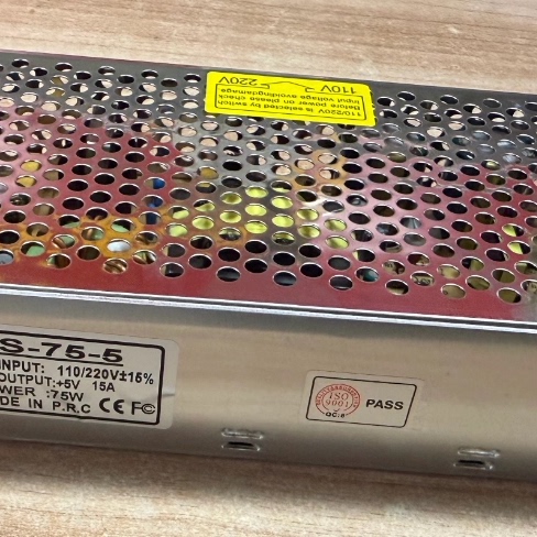 车牌识别开关电源DC5V15A工控LED灯带监控电源75W稳压电源适配器