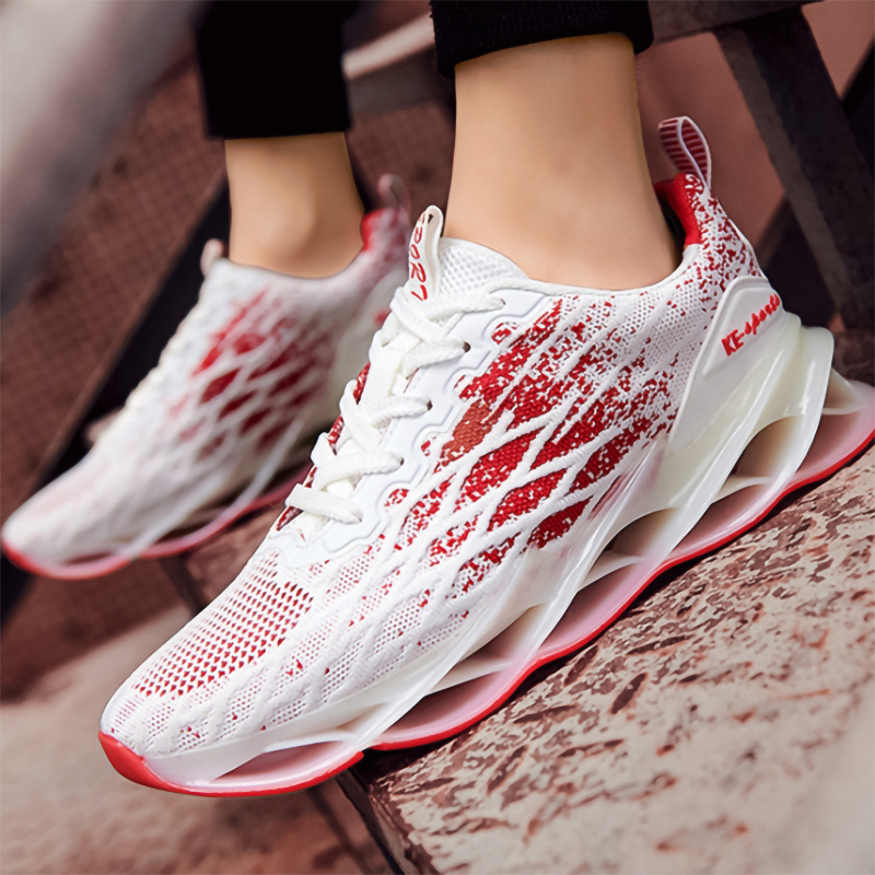 2020新款彩色运动鞋男夏天透气超轻休闲鞋减震跑步鞋健身房慢跑鞋