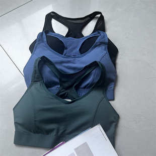 高强度运动文胸固定胸垫速干高支撑运动瑜伽跑步内衣速干透气亲肤