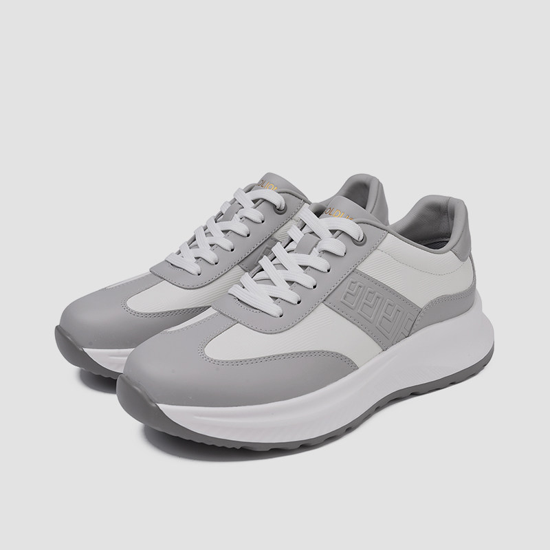 金利来男鞋2025秋季新款运动休闲皮鞋G239530349RBE轻质软面AAE