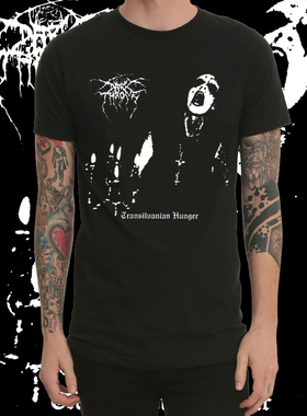 Darkthrone黑暗王座重金属摇滚乐队短袖春夏圆领T恤男