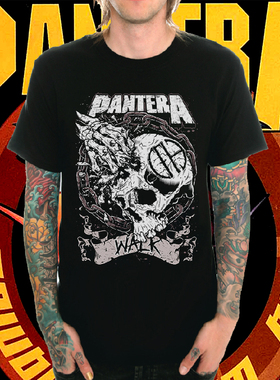 Pantera潘多拉重金属摇滚乐队T恤男Thrash Metal