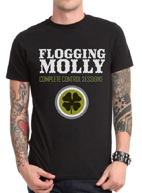 Flogging Molly爱尔兰摇滚乐队T恤男圆领短袖春夏朋克
