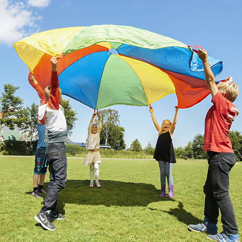 丹麦Gonge彩虹伞3.5米6米儿童感统训练教具团队室外运动器材体育