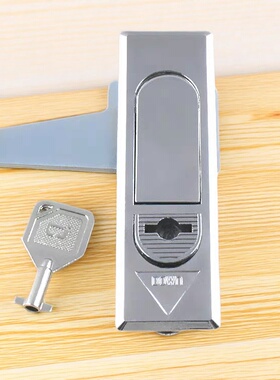 海坦MS732-1机柜平面锁 工业 机械门锁电器柜门锁 配电箱设备门锁