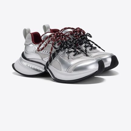 【杨超越同款】GGCC银核风暴2025夏季新款厚底老爹鞋女拼色休闲鞋