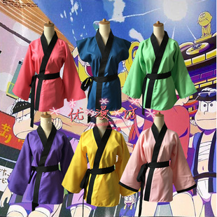 阿松和服 空松轻松 一松十四松缎松阿松浴衣和服cosplay服装