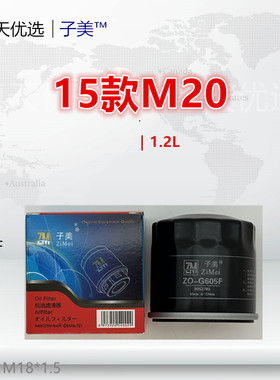 G605F适配威旺205/206/306/307/M20 M30 鑫源X30 1.2L机油滤芯