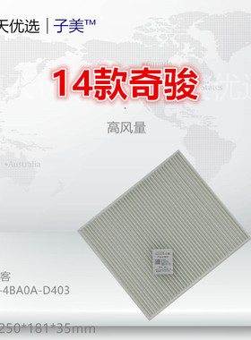 2021适配14款奇骏 16款逍客 科雷傲 科雷嘉 风神AX7 空调滤清器