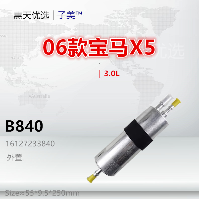 子美净化汽油滤芯X5