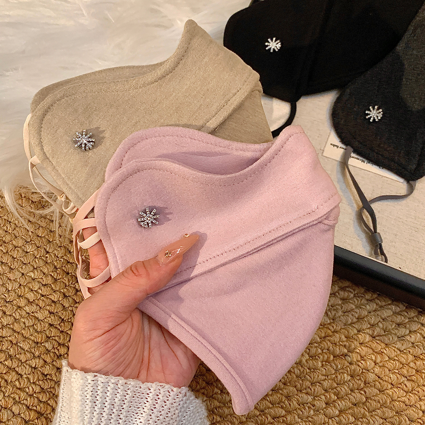 户外高颜值保暖口罩女冬季护眼角