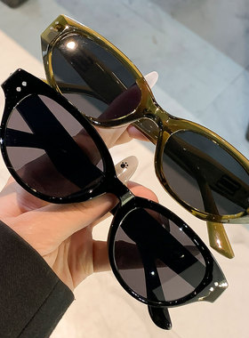 2026新款时尚墨镜女高级感适合方圆脸显脸小防晒防紫外线太阳眼镜