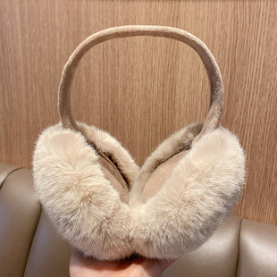 可爱保暖耳套韩国纯色毛绒耳包学生防冻骑行护耳罩耳捂子 ins冬季