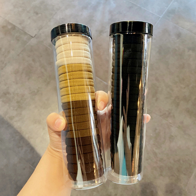 20条高弹力耐用无缝不勒头发发绳