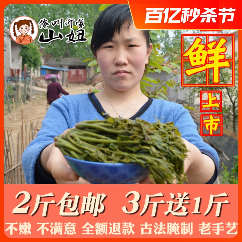 沂蒙山妞香椿芽咸菜山东特产新鲜腌制香椿头下饭菜250g特色酱菜 水产肉类/新鲜蔬果/熟食 腌制/榨菜/泡菜 原图主图