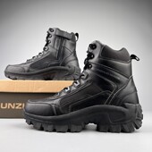 户外骑行越野靴子 野战地训练靴厚底登山鞋 外贸原单出口美国 男士