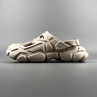 外穿防滑防臭eva凉拖软底包头拖鞋 捡漏外贸踩屎感沙滩凉鞋 男夏季