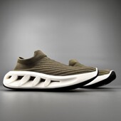 外贸出口原创小众软底运动鞋 懒人套脚慢跑鞋 男夏季 飞织透气椰子鞋