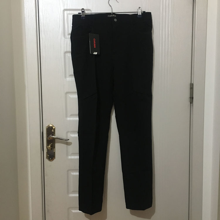 CARAVA喀尔沃男春夏弹力透气直筒休闲速干裤 598255