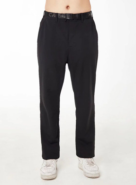 CARAVA喀尔沃男款四季商务休闲速干裤纯色弹力透气592593