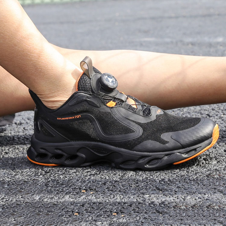 humtto悍途春夏男女城市轻便透气自动旋转扣休闲运动鞋330227