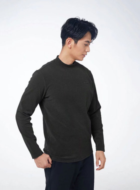 CARAVA喀尔沃男秋冬圆领保暖透气城市休闲套头抓绒衣451145