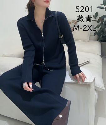 2025秋冬新款时尚百搭拉链超细羊毛开衫也可打底舒适时尚针织开衫