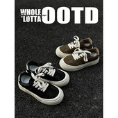 NewRockstarChoppa 小众增高面包鞋 秋冬休闲百搭厚底运动板鞋 男款