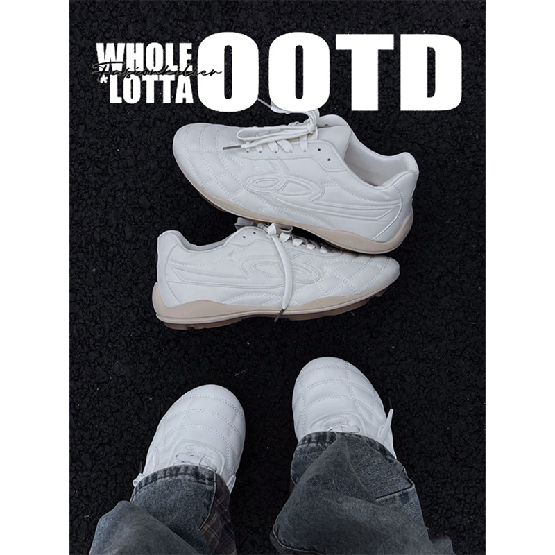 秋冬小众复古德训鞋男款运动休闲阿甘赛车潮鞋