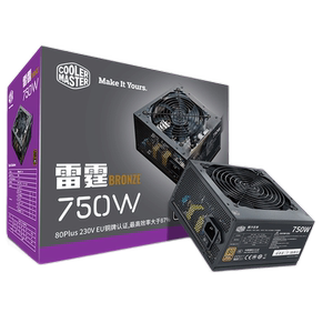PC大佬 酷冷至尊雷霆500W/650W/750W台式机电脑电源 铜牌认证