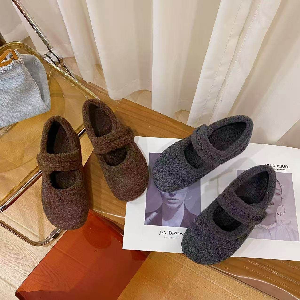 VK定制 韩版高档时尚单鞋女375-92,女鞋,浅口单鞋,淘宝优惠券,粉丝福利购,淘宝优惠卷