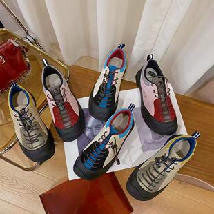 VK定制 韩版真皮时尚休闲运动鞋女526-51