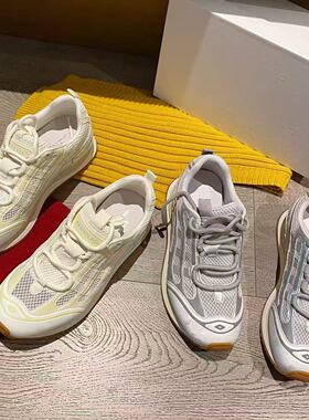 VK定制 韩版真皮时尚休闲运动鞋女91-6113