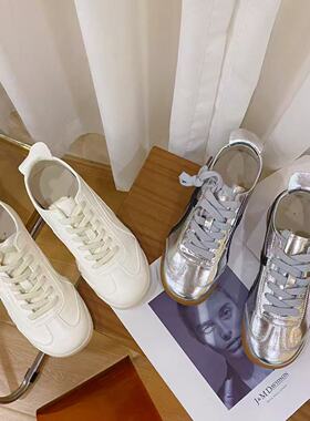 VK定制 韩版真皮时尚休闲运动鞋女2588-51