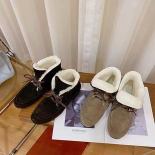 343 短靴女3 VK定制 欧洲站高档头层牛皮粗跟时尚