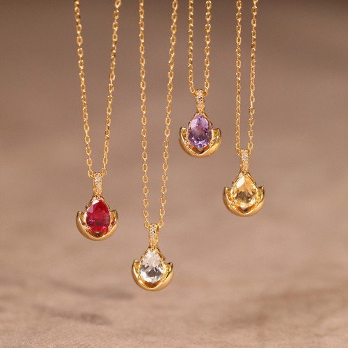 Springmount原创生辰石轻奢项链