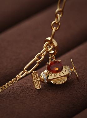 梦想薾曼原创设计日出号飞机项链