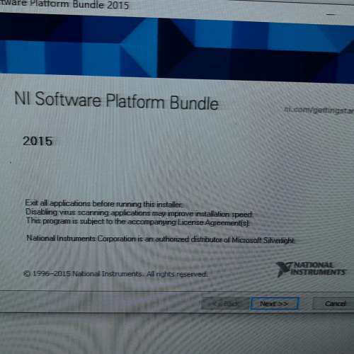 台州设备NI LABVIEW2015全套版本安装，