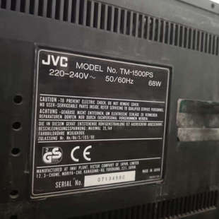 15寸 配件机 台州设备JVC TM 1500PS彩色监视器坏