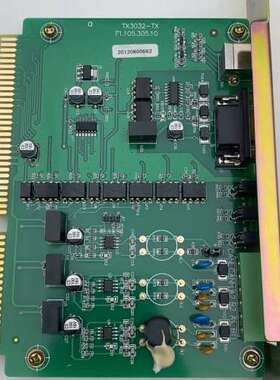 泰和安TX3032-TX通讯卡，板号F1.105.305.1