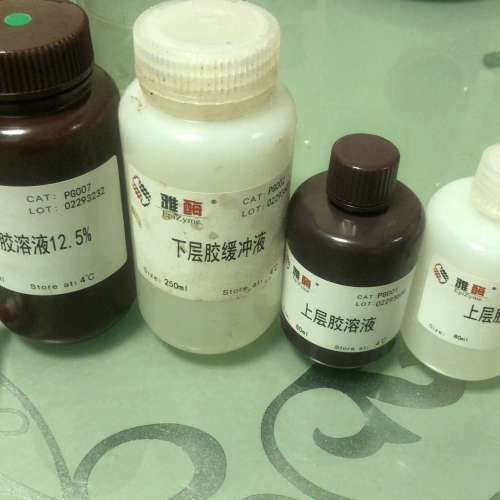 台州设备雅酶PAGE凝胶快递制备试剂盒。各种规格都，也懂失效了没