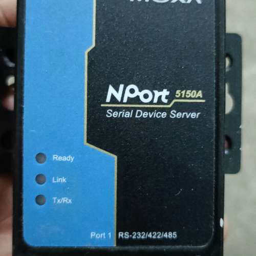台州设备MOXA摩莎NPort 5150A串口服务器，支持RS-23