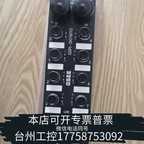 台州设备GSEE吉诺 GXPI-DIO16/YG 输入模块