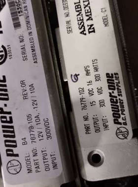 台州设备Power-one电源模块61362-101  76779-