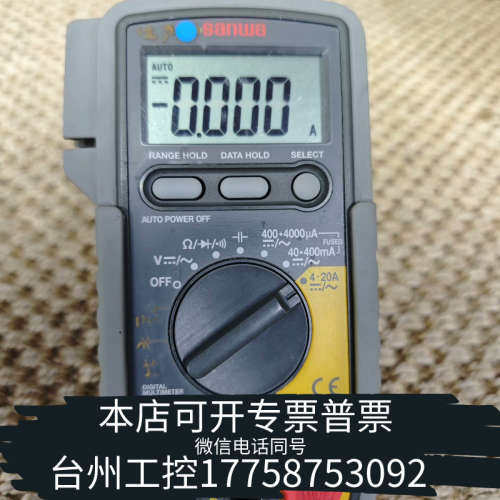 美伦机械SANWA三和CD731a数字万用表，，精准还行，成