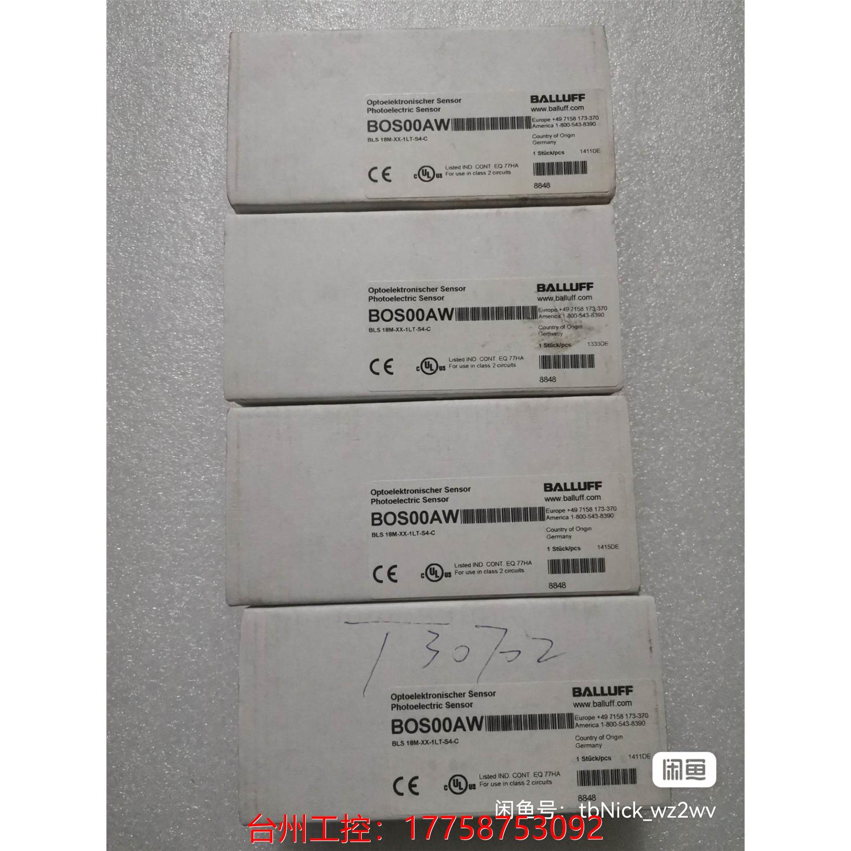 拆机正品BALLUFF BOS00AW BLS 18M-XX-议价