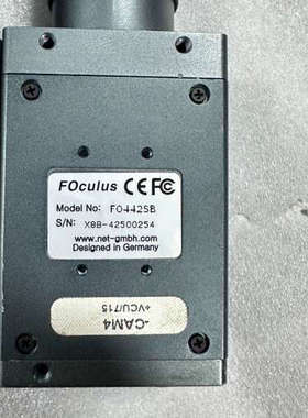 台州设备FOculus FO442SB工业CCD黑白相机