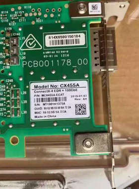 台州设备Mellanox MCX455A-ECAT CX455A-E