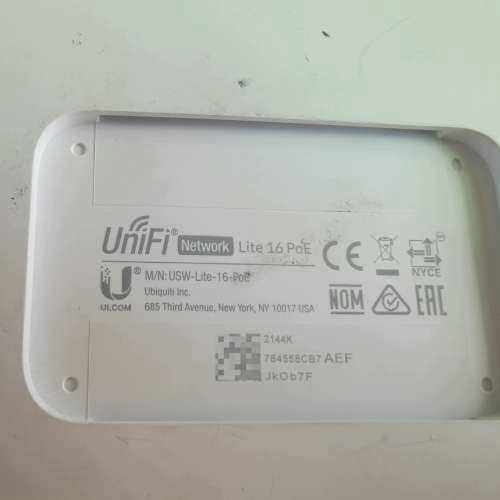 台州设备UBNT优倍快USW-Lite-16-POE 16口千兆交换